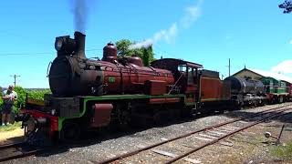 C17 971 and DH45  SDSR Steam Train to Wallangarra  30102021  Part 1 of 2 [upl. by Neltiac236]