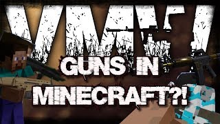 MineCraft Mod Showcase 1 MODERN WARFARE MOD [upl. by Feodore]