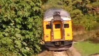 VIA RailVictoria to Courtenay passenger train Nanaimo Vancouver Island [upl. by Weyermann731]