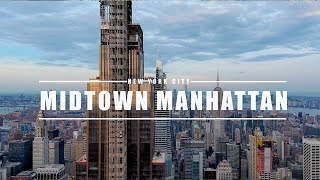 Drone Midtown Manhattan [upl. by Seek]