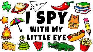 I Spy with my little eye Listen to the letter and find the object Word Game for Kids [upl. by Aurelia]