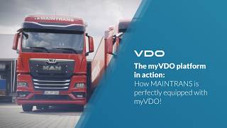 The myVDO platform in action How MAINTRANS is perfectly equipped with myVDO [upl. by Moreen]