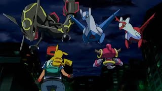 Hoopa Bringing Rayquaza Latios And Latias Through The Ring Hindi [upl. by Nomad]