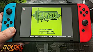 Castlevania Legends  Best Game Boy Castlevania  Nintendo Switch handheld gameplay [upl. by Anwahsat653]