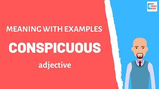 Conspicuous  Meaning with examples  My Word Book [upl. by Terrilyn]