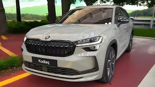 Skoda Kodiaq Sportline 2025 detail view  Leading Elegance and Performance [upl. by Koser]