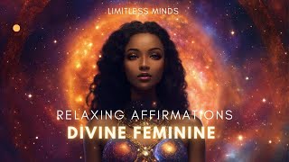 ✨🩵Relaxing Divine Feminine Affirmations✨🩵 [upl. by Bartlet]