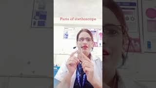 Parts of stethoscope 🩺🩺 [upl. by Towney]