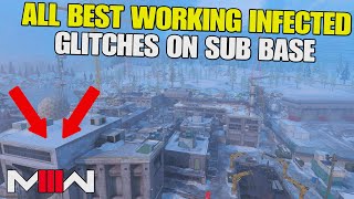 Modern Warfare 3 Glitches All Best Working Infected Glitches on SUB BASE Mw3 Glitch Infected Spots [upl. by Neehahs]