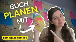 Buch plotten mit PostIts  Super simple Methode zur OutlineOrganisation [upl. by Negiam699]