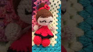 Poupée Bambola quot Margot coquelicotquot au crochet [upl. by Eednim]