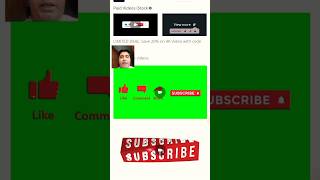 Free Green Screen Subscribe button tutorial shorts greenscreen howto Wasimtechsolutions [upl. by Akemehs742]