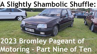 A Slightly Shambolic Shuffle Around the 2023 Bromley Pageant of Motoring Part Nine of Ten [upl. by Esirtal]