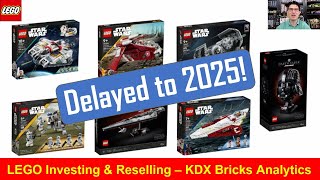 Time to PIVOT  LEGO STAR WARS Retirement Delays  7 Sets Pushed Back to 2025  Investors Guide [upl. by Jacky400]