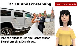 Prüfung B1 Bildbeschreibung 4 Bilder وصف الصورة B1 امتحان [upl. by Schwenk]