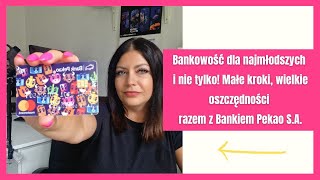 👨‍👩‍👧 Bankowość dla najmłodszych i nie tylko Małe kroki wielkie oszczędności razem z Bankiem Pekao [upl. by Shellie770]