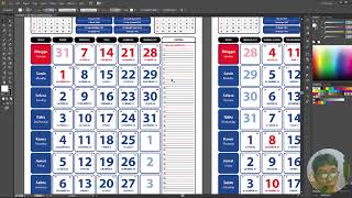 Template Kalender 2024 Hijriah Jawa Cina Bali 100 akurat [upl. by Eimma]