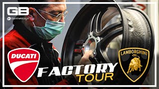 Ducati  Lamborghini FACTORY TOUR  How They Build DREAMS [upl. by Nelubez288]