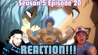 The Custodians REACT to My Hero Academia Season 5 Episode 20 My Villain Academia [upl. by Anelec]