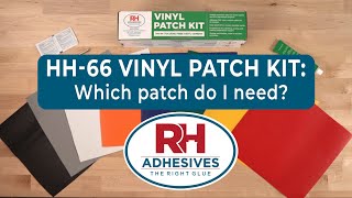 Which patch do I need for my HH66 Vinyl Patch Kit [upl. by Nobell]