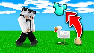 Minecraft Dar OUALE de GAINA sunt OP [upl. by Anayhd]