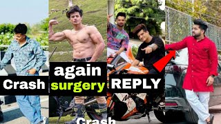 Raja DC ka crash 😔 manik atri ko Reply Kiya Jannu stuntz nemotonews [upl. by Rramed573]