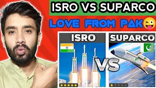 Reaction To ISRO VS SUPARCO  COMPARISON 2021 Pakistan Reaction [upl. by Yelyk]