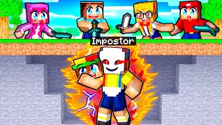 HUNTERS vs IMPOSTOR Speedrunner In Minecraft [upl. by Faust]