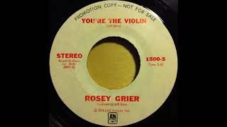 Rosey Grier  Youre The Violin 1974 [upl. by Ueihttam]