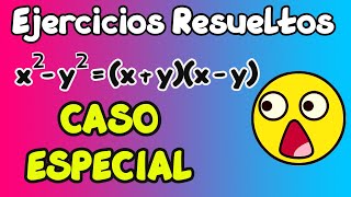 📚 Diferencia de Cuadrados Caso Especial Ejercicios Resueltos 1 al 6 [upl. by Eanrahs]