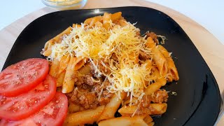 Pasta Bolognese  a very simple recipe even a child can make it [upl. by Winograd]