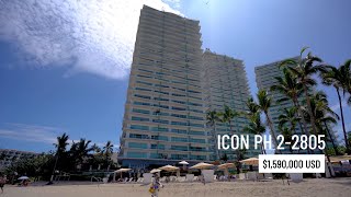 Luxury living at Icon PH 2 2805  Condo for Sale in Puerto Vallarta [upl. by Ayama]