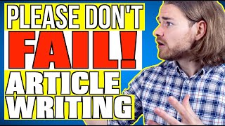 Write the PERFECT B2 FCE ARTICLE  5 most common ARTICLE WRITING MISTAKES [upl. by Jewett]