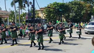 2024 St Paddys Day Parade  6  Harp amp Thistle Pipe Band  Naples FL  SAT 031624 [upl. by Eerdua66]