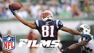 9 Randy Moss OneHanded Catch on Darrelle Revis  Top 10 Greatest Catches of All Time  NFL Films [upl. by Lajes]