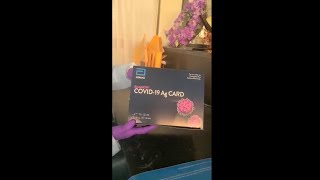 Using the BinaxNOW COVID19 Ag Card Part 1 Test Procedure [upl. by Gerdi265]