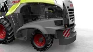 CLAAS Jaguar 800 Animation [upl. by Naujak]