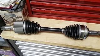 Toyota Corolla  CV axle drive shaft replacement [upl. by Capon]