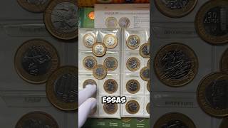 SÃO MUITAS🇧🇷💰numismaticajf numismatica moedas curiosidades dinheiro [upl. by Annahtur]