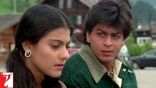 Anjali and Rahul meet after 8 years  Movie Scene  Kuch Kuch Hota Hai  Shahrukh Khan Kajol [upl. by Annazus]