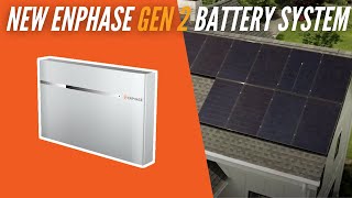 New Enphase Gen 2 Battery Revealed  Enphase IQ [upl. by Ringe115]