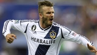 David Beckham goal on free kick vs Montreal Impact MLS Highlight [upl. by Templa321]