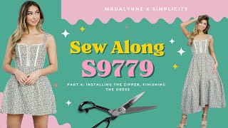 Madalynne X Simplicity S9779 Sew Along  Part 4 [upl. by Stacey]