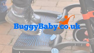 BuggyBaby  Lascal Buggyboard Mini Maxi amp Maxi Plus  Demo Video [upl. by Alinoel]