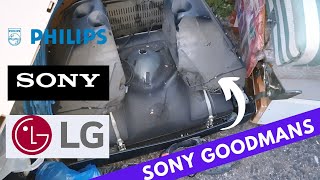 Speaker Finding 26 Sony Goodmans 2way TV speakers Sony Wega projection tv and more things [upl. by Tomlin]