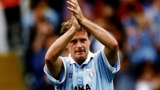 Paul Gascoigne  Lazio  Gazzas glory Best Skills [upl. by Hotchkiss]