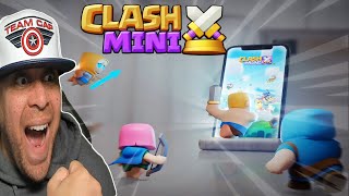 Hyper addictif  NOUVEAU JEU SUPERCELL  CLASH MINI [upl. by Idnil]