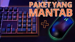 Keyboard  Mouse Buat yang Gamau Ribet  Review Cooler Masterkeys Lite L [upl. by Ihp]