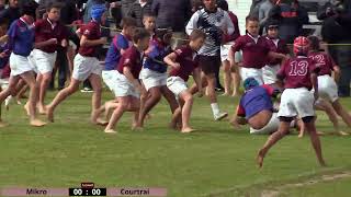 Mikro o10A vs Courtrai Laerskool Rugby  20240817 [upl. by Wulfe]