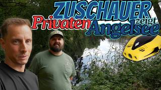 KRASSE FISCHAUFNAHMEN am Privaten Angelsee mit UnterwasserDrohne [upl. by Esau245]